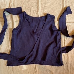 Two Fold Misako Wrap Top